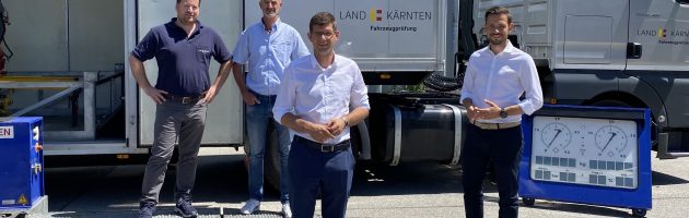Kontrollen des Landesprüfzugs machen Kärntens Straßen sicherer