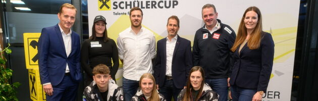 Raiffeisen Schülercup Skiwinter 2024-2025 Pressegespräch