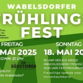 Wabelsdorfer Fühlingsfest