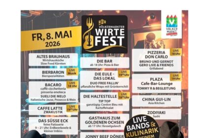 Völkermarkter Wirtefest 2026 – 8 Mai, 2026 –