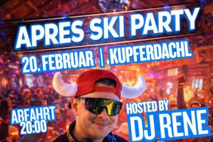 APRES SKI PARTYDJ RENE – 20 Februar, 2026