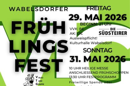 Wabelsdorfer Frühlingsfest – 20260529
