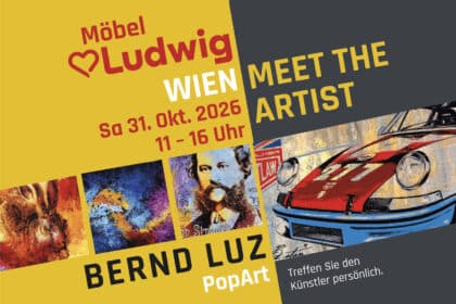 MEET THE ARTIST – BERND LUZ – Große PopArt Ausstellung bei Möbel Ludwig – 20261031