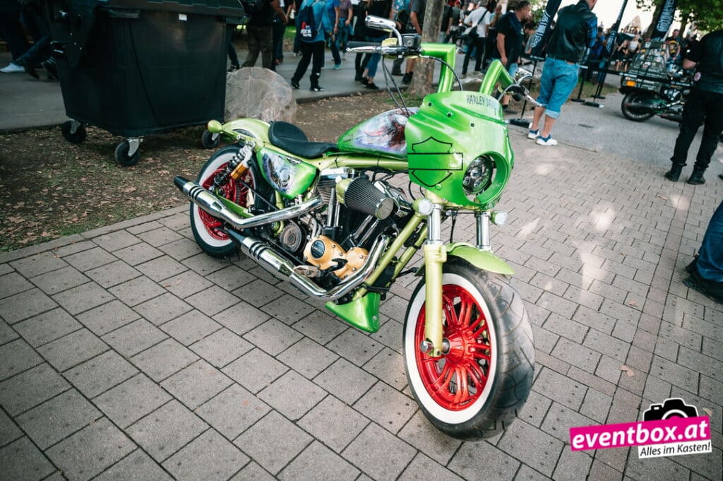 Foto aus dem Album „Samstag im Harley Village: Shows, Harley-Specials & Feuershow“