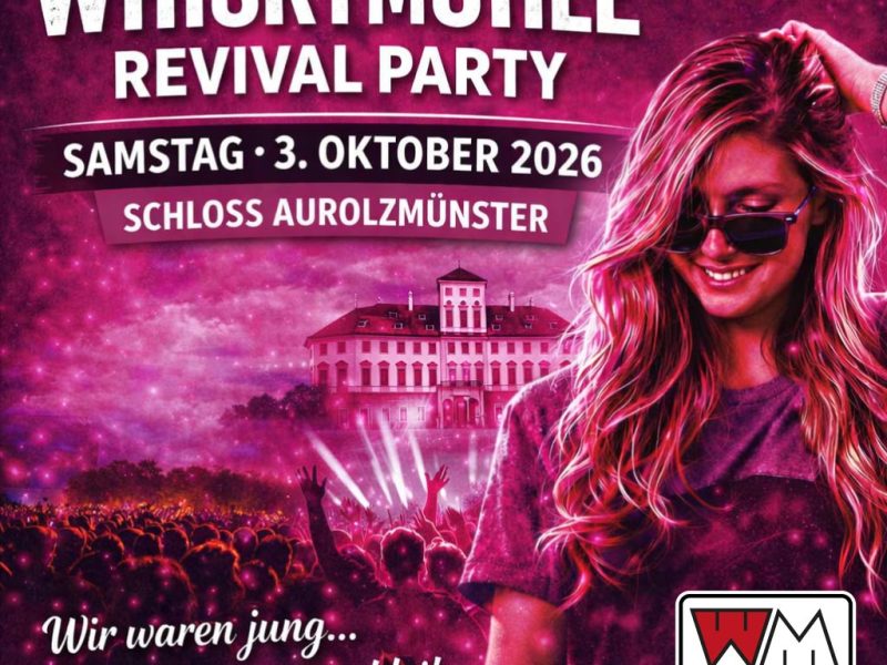 Whiskymühle Revival – 50 Jahre Legende. Eine Party, die Geschichte schreibt. – 3. Oktober 2026