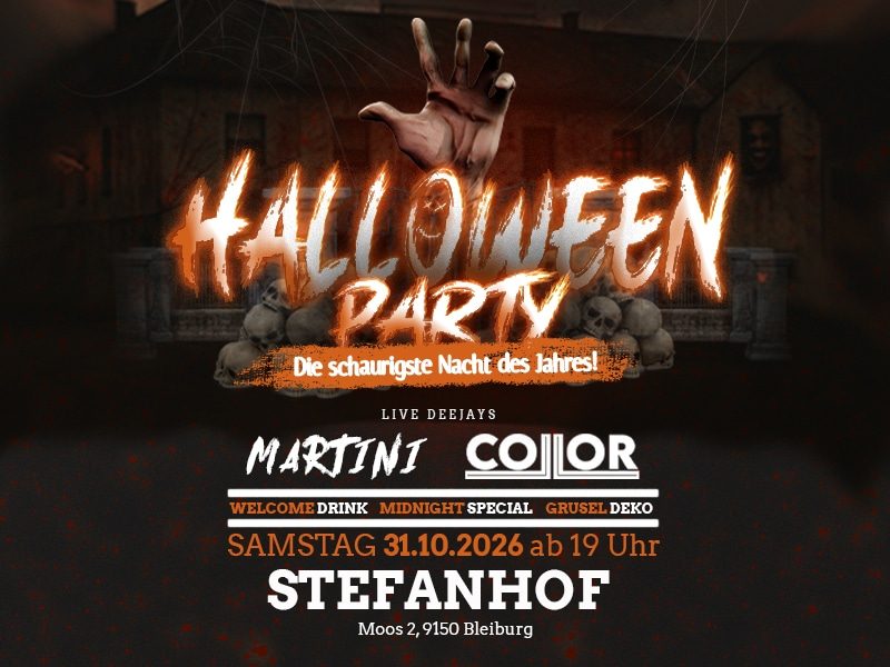 Halloween Party Stefanhof